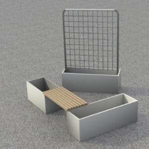 Hyggekrogen | Galvaniseret stål