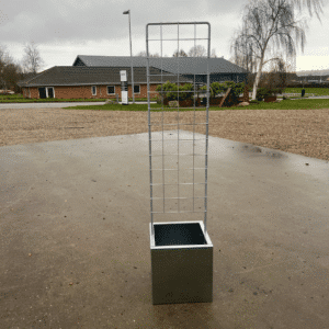 Plantekasse galva m/ espalier 40 x 40 x 40 cm